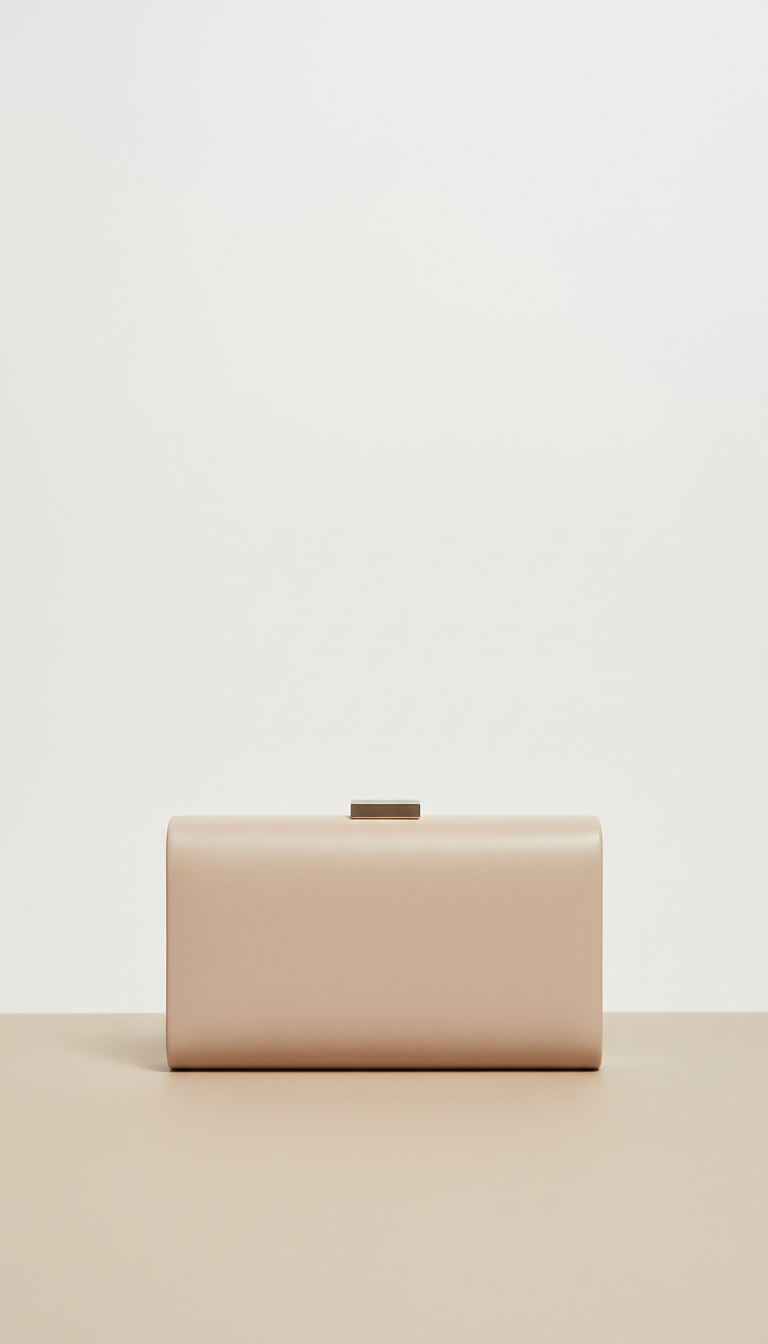 Elegant Clutch With Envelope Flap