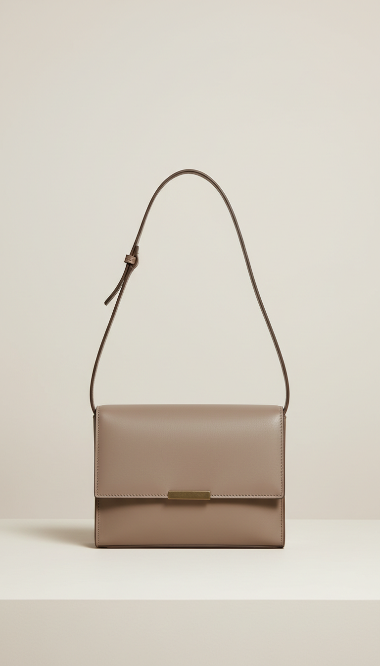 Minimalist Crossbody With Magnetic Closure